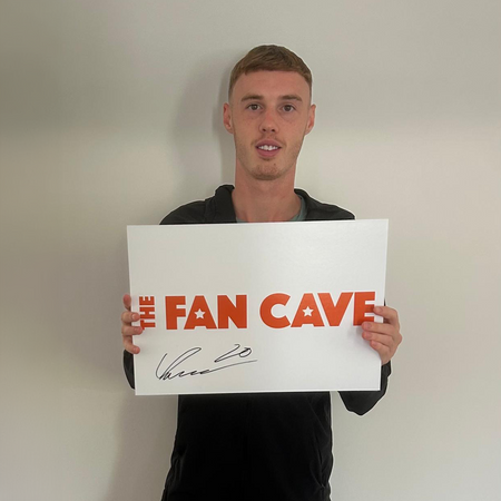 Chelsea & England Star Cole Palmer Returns for Private Signing with The Fan Cave Memorabilia