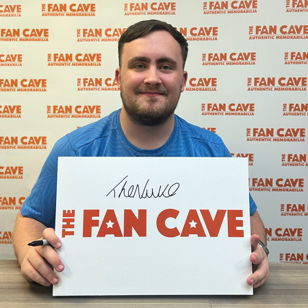 The Fan Cave Memorabilia Hosts Exclusive Signing with Darts Prodigy Luke Littler!