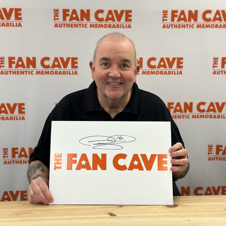 The Fan Cave Exclusive: Private Signing with Darts Legend Phil Taylor! 🎯🔥