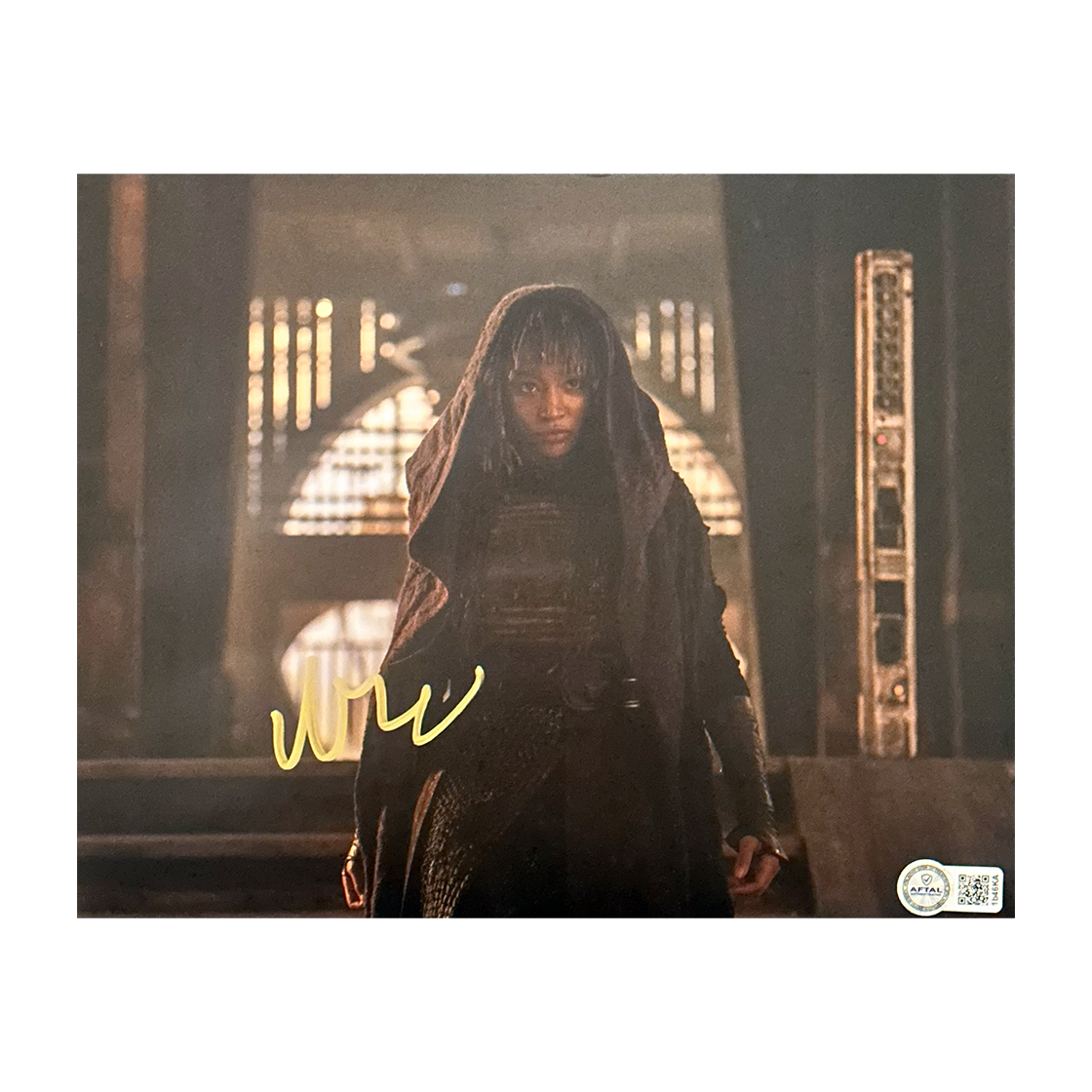 Amandla Stenberg Signed The Acolyte 10x8 Image 1 (AFTAL Authenticated)