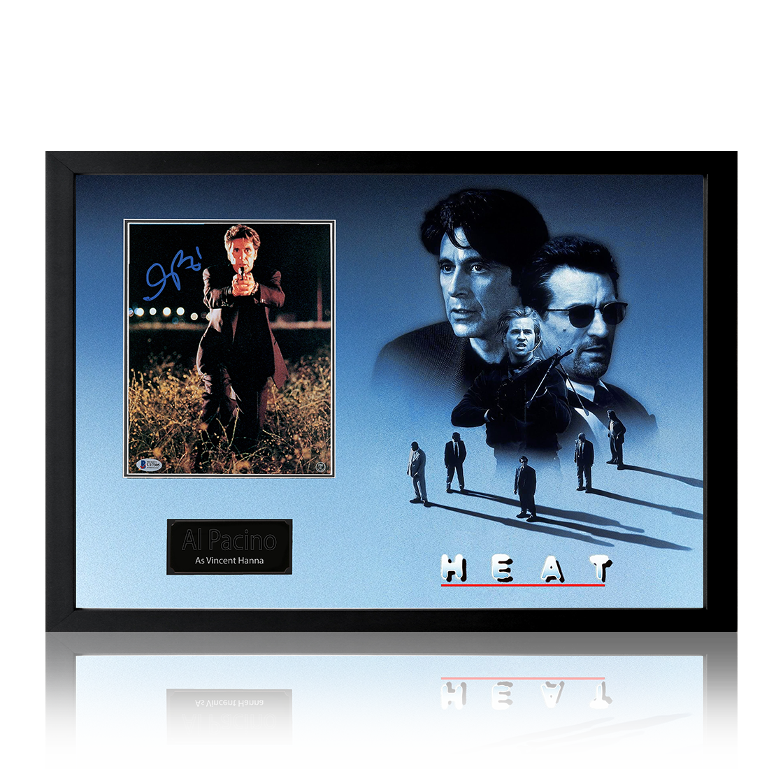 Al Pacino Signed Heat Image Iconic Frame (Beckett)