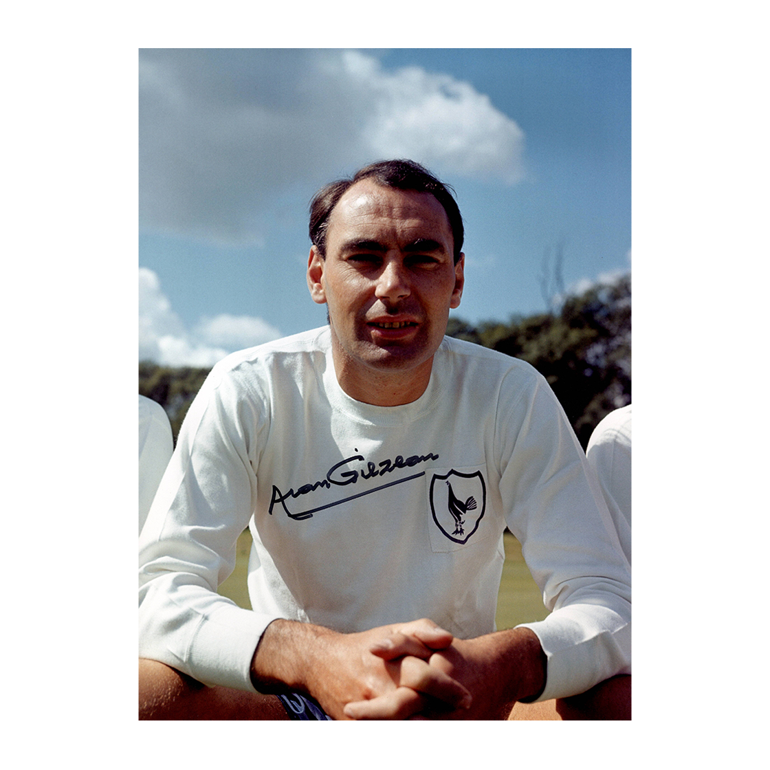 Alan Gilzean Signed Tottenham Hotspur 16x12 Image