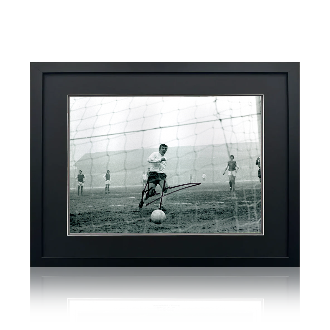 Alan Mullery Signed Tottenham Hotspur Image 3 Compact Frame