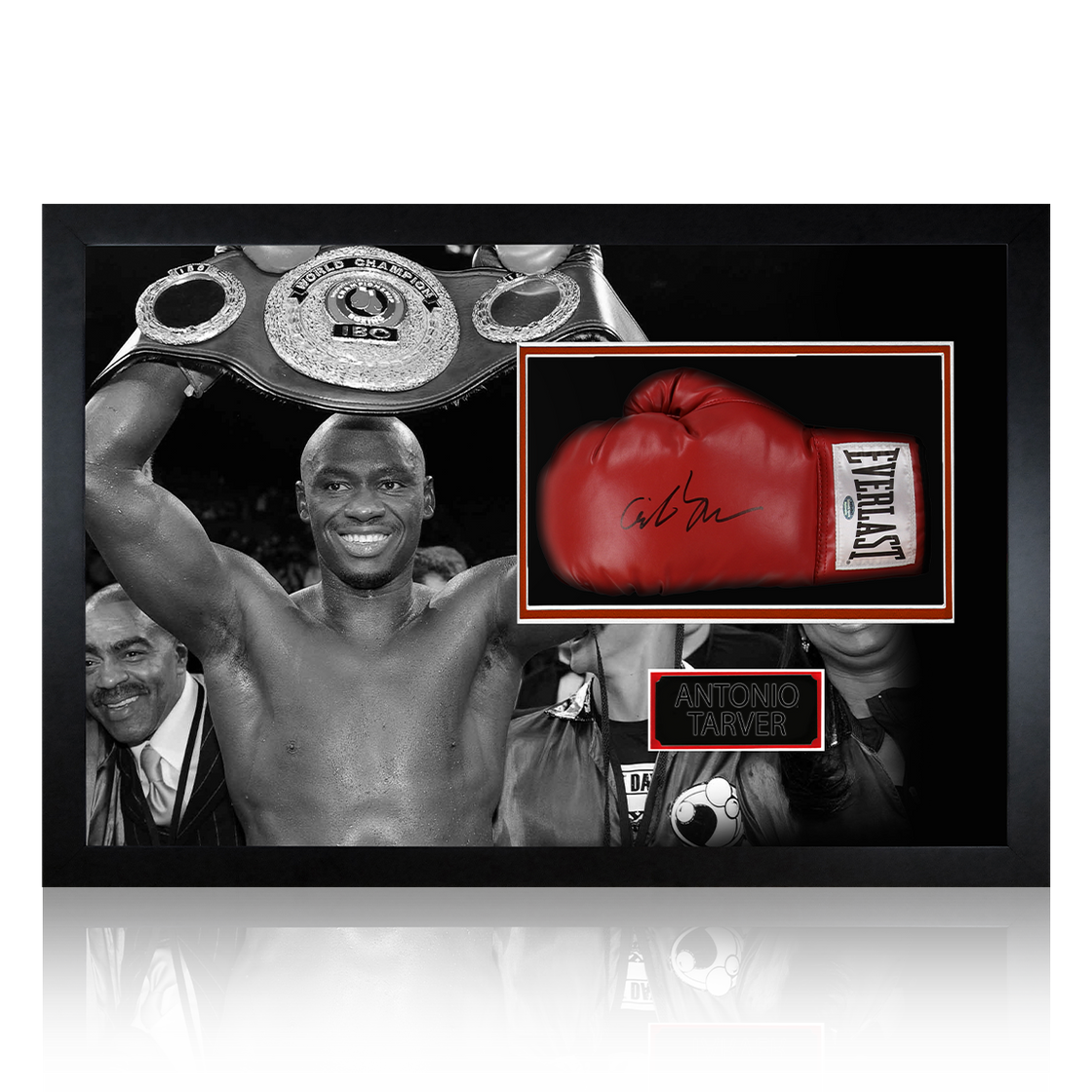 Antonio Tarver Signed Glove Iconic Frame (Schwartz)