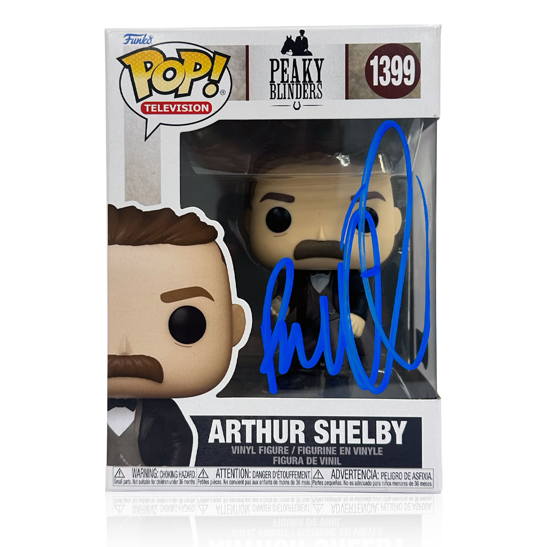 Paul Anderson Signed Arthur Shelby Funko Pop! (AFTAL Authenticated)