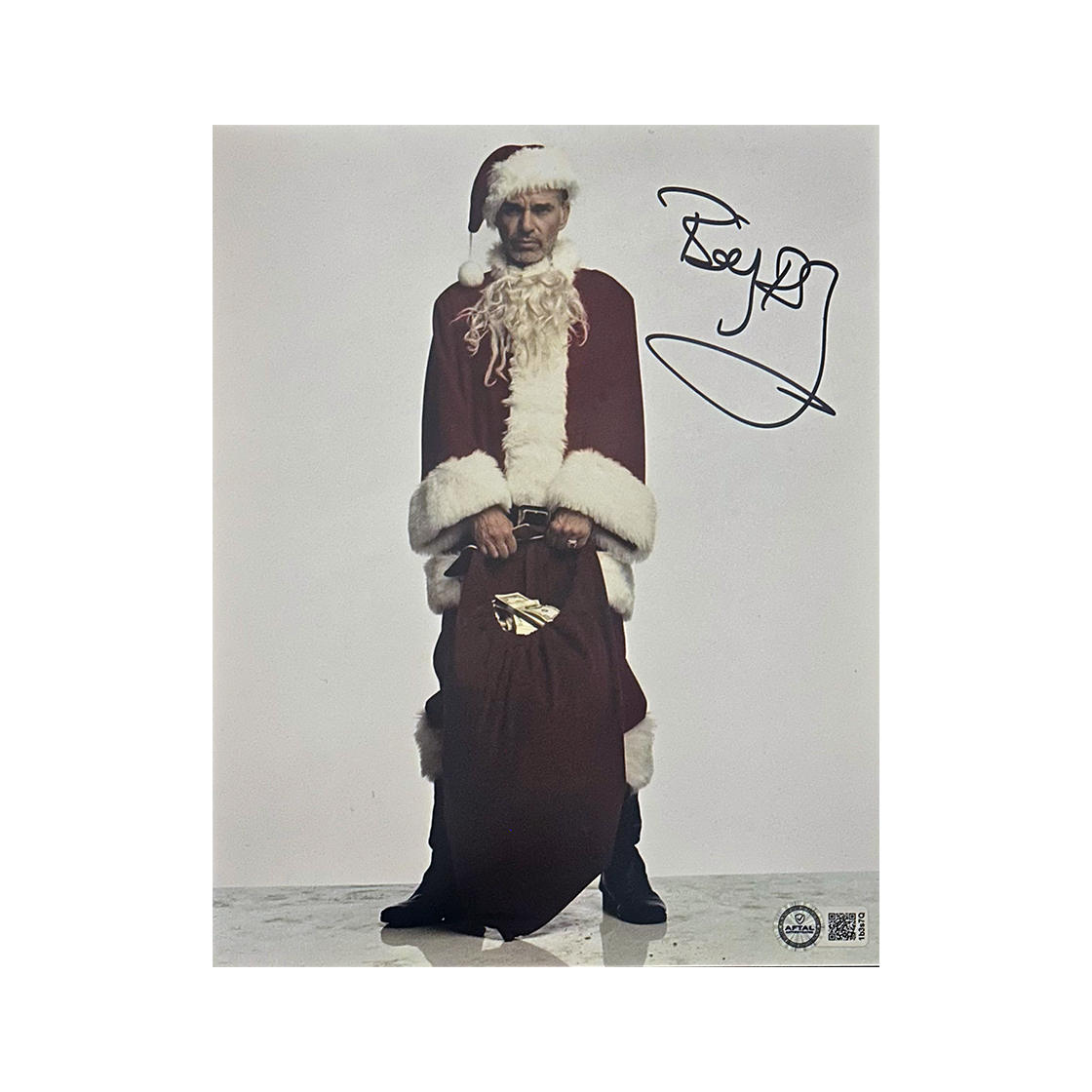 Billy Bob Thornton Signed Bad Santa 10x8 Image 5 (AFTAL Authenticated)