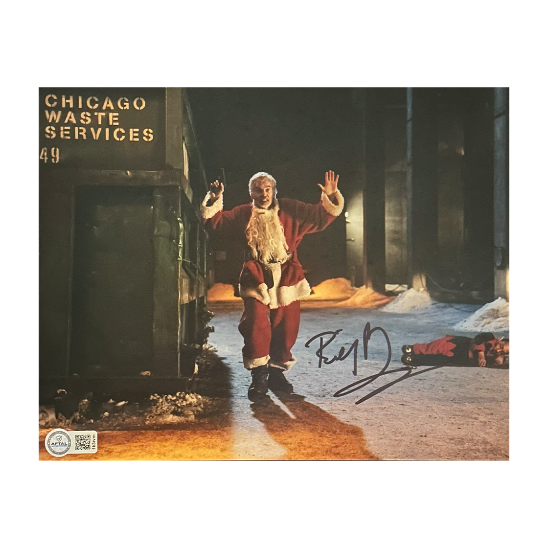 Billy Bob Thornton Signed Bad Santa 10x8 Image 6 (AFTAL Authenticated)