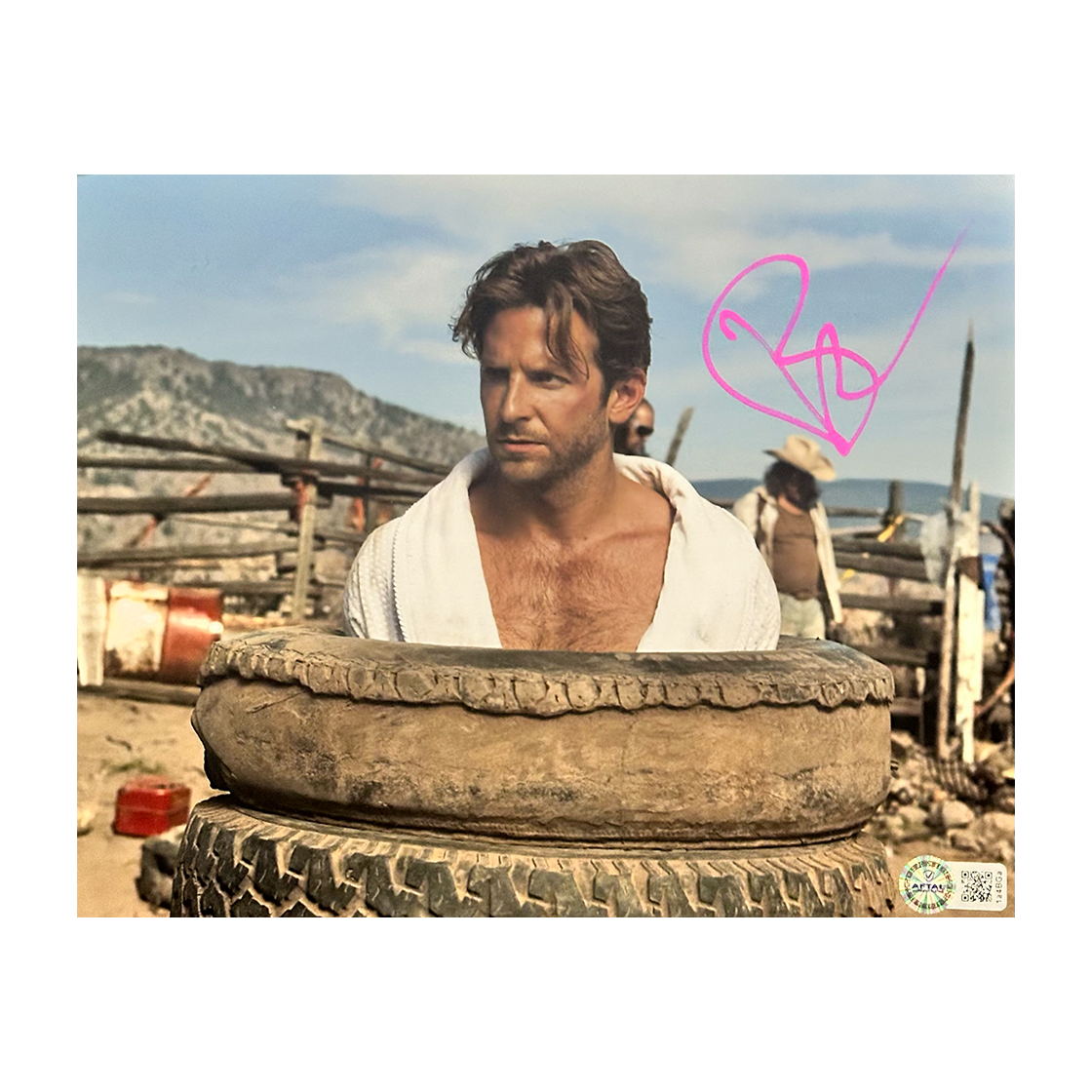 Bradley Cooper Signed A-Team 10x8 Photo (AFTAL Authenticated)