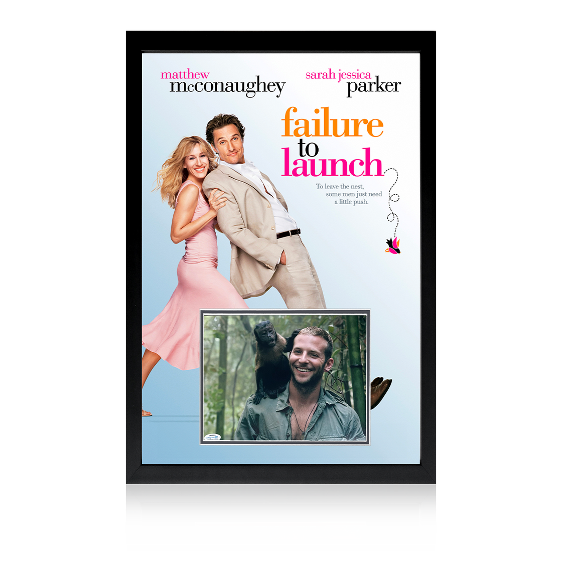 Bradley Cooper Signed Failure To Launch Iconic Frame (ACOA)