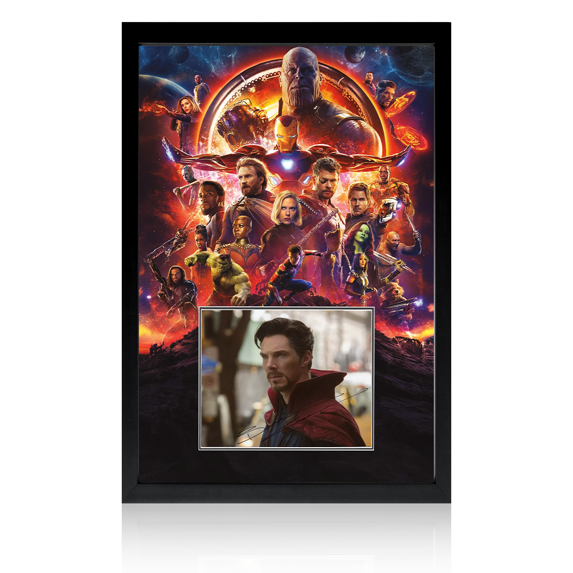 Benedict Cumberbatch Signed Doctor Strange 'Avengers: Infinity War' Iconic Frame