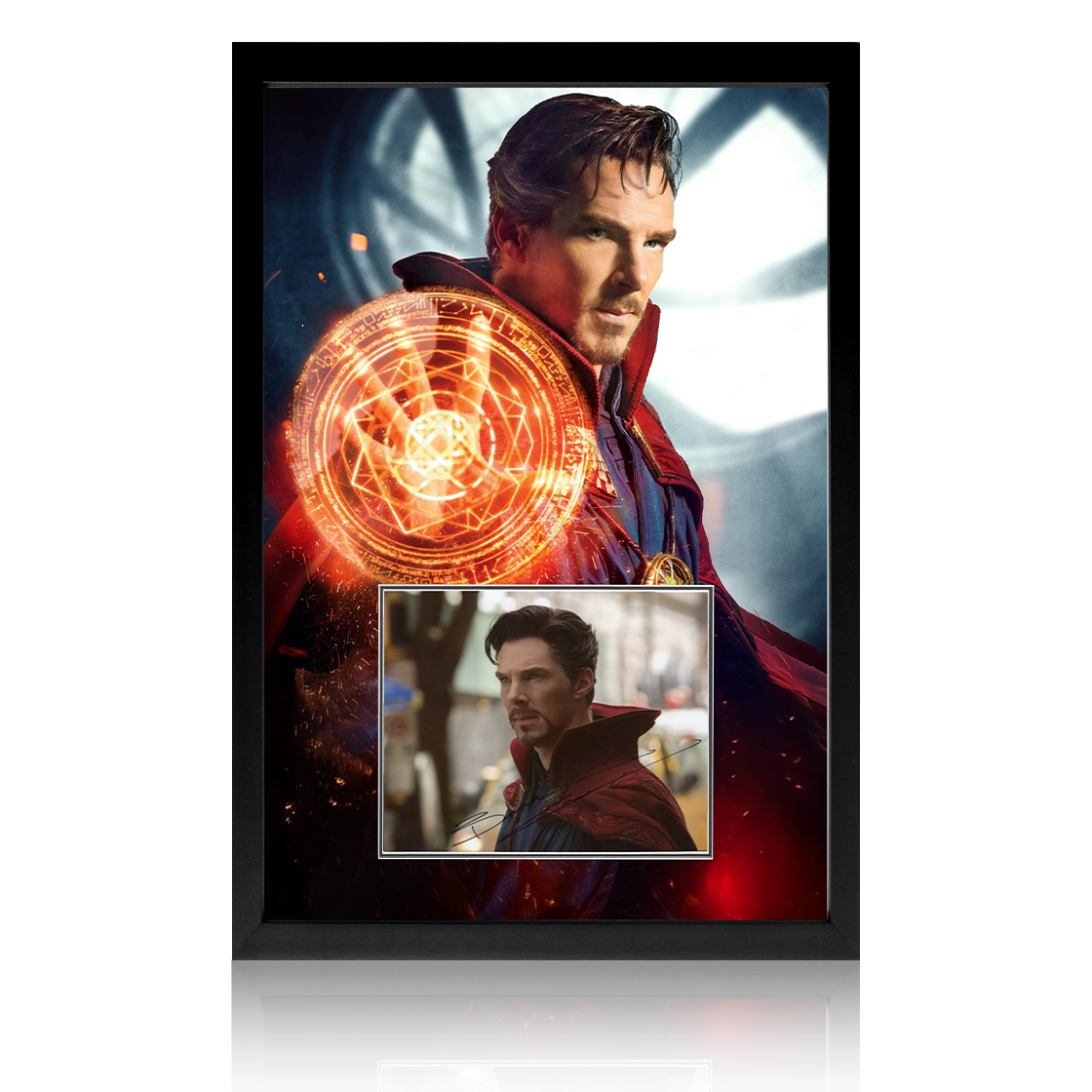 Benedict Cumberbatch Signed Doctor Strange Iconic Frame