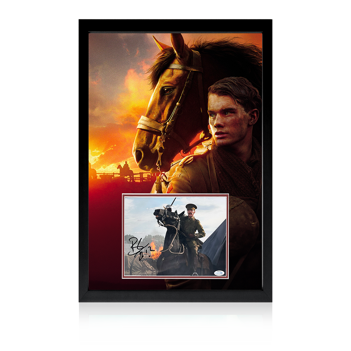 Benedict Cumberbatch Signed War Horse Iconic Frame (ACOA)