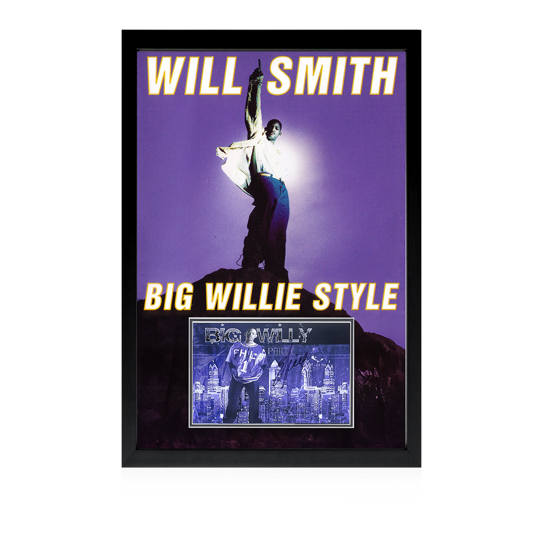 Will Smith Signed "Big Willie Style" Iconic Frame (ACOA)