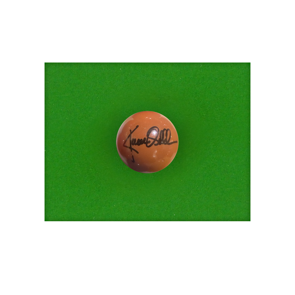 Ronnie O’Sullivan Signed Brown Ball