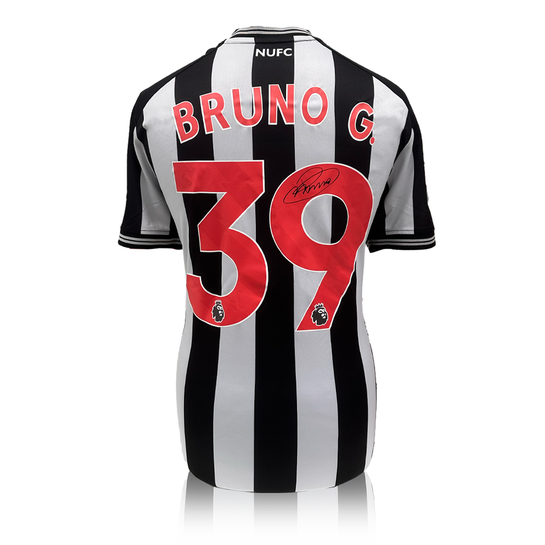 Bruno Guimarães Signed Newcastle United 23-24 Shirt