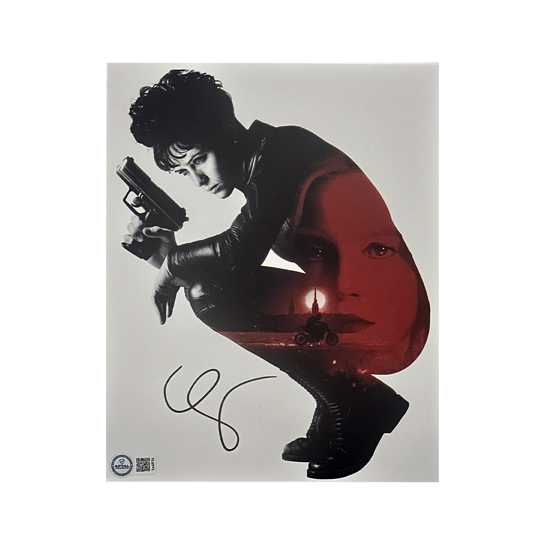 Claire Foy Signed The Girl in the Spider's Web 10x8 Image 1 (AFTAL Authenticated)