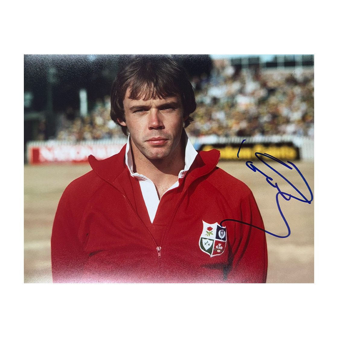 Clive Woodward Signed England Rugby 10x8 #3