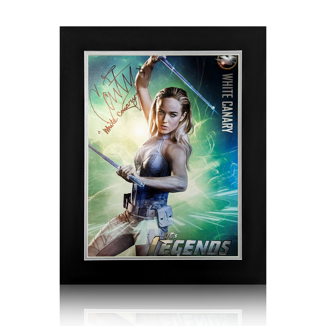 Caity Lotz Signed Legends Of Tomorrow Mount