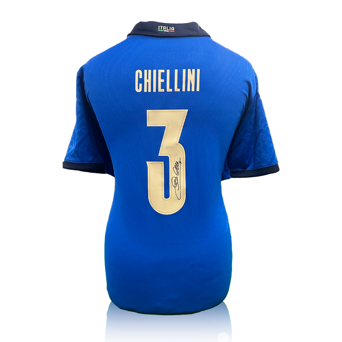 Auction: Giorgio Chiellini Signed Italy Shirt