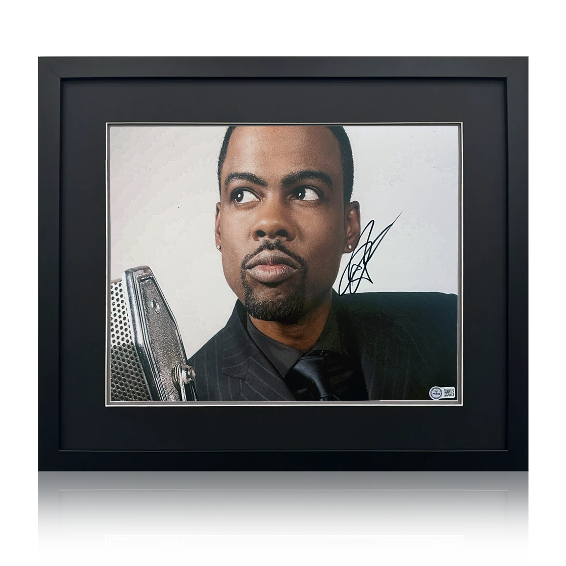 Chris Rock Signed 14x11 Image Compact Frame (AFTAL Authenticated)