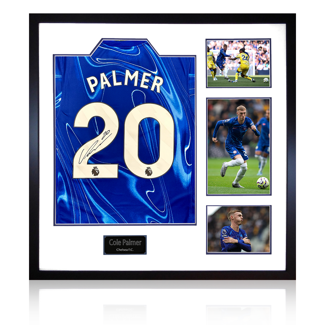 Cole Palmer Signed Chelsea 24/25 Shirt Elite Frame