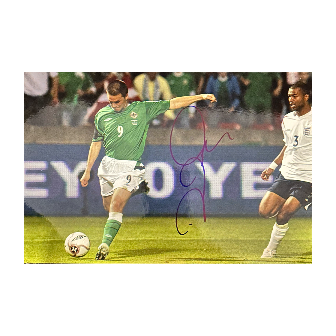 David Healy Northern Ireland Signed 12x8 Photo 1