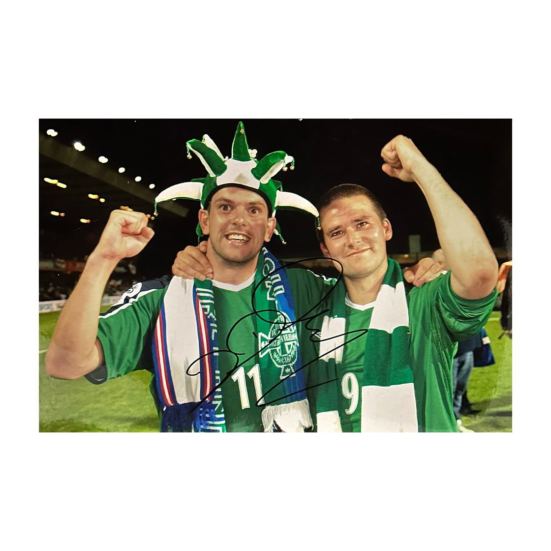 David Healy Northern Ireland Signed 12x8 Photo 6