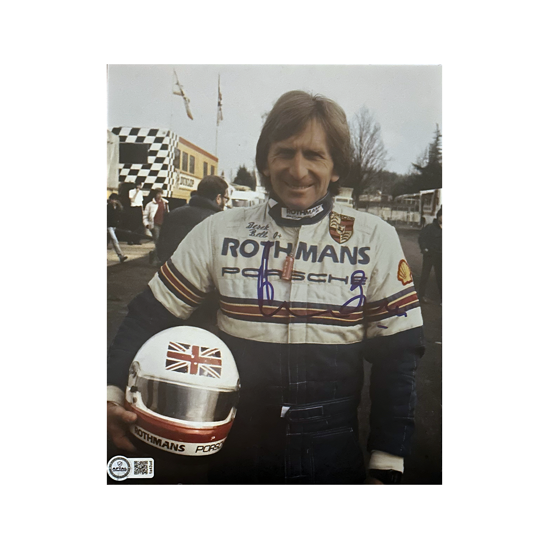 Derek Bell Signed Formula One 10x8 Image 1 (AFTAL Authenticated)