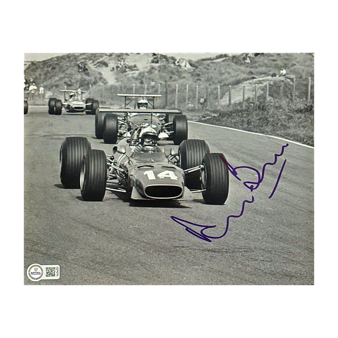 Derek Bell Signed Formula One 10x8 Image 2 (AFTAL Authenticated)