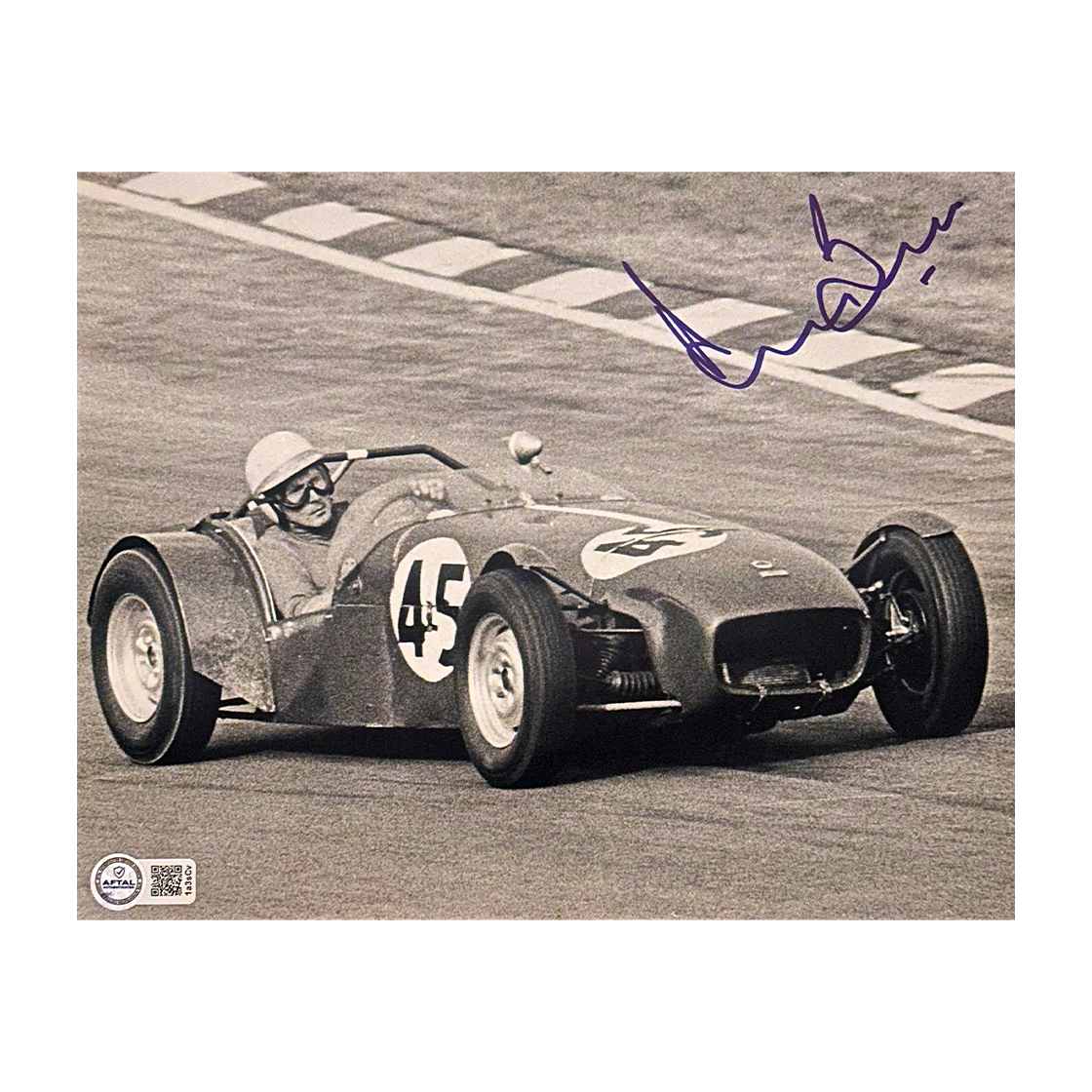 Derek Bell Signed Formula One 10x8 Image 3 (AFTAL Authenticated)