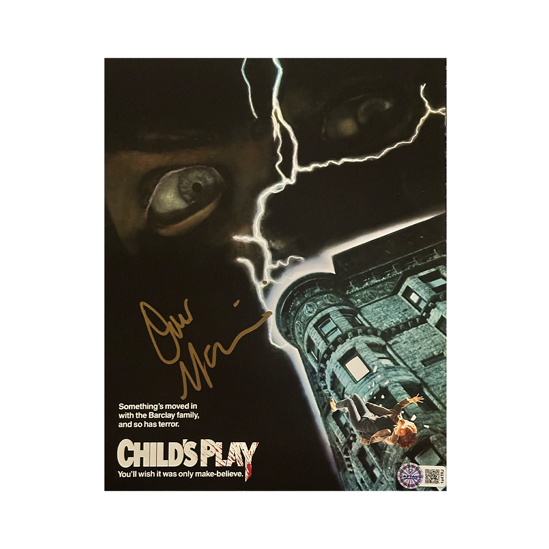 Don Mancini Signed Child's Play 10x8 Image 2 (AFTAL Authenticated)