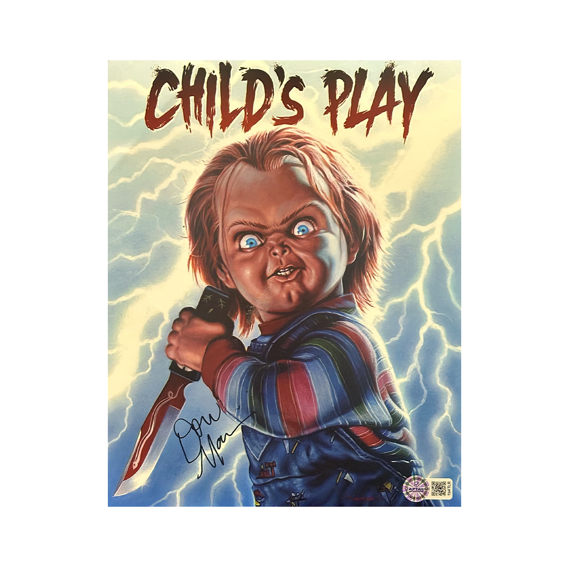 Don Mancini Signed Child's Play 10x8 Image (AFTAL Authenticated)