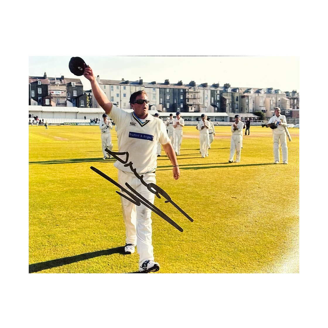 Darren Gough Signed 10x8 Image #2