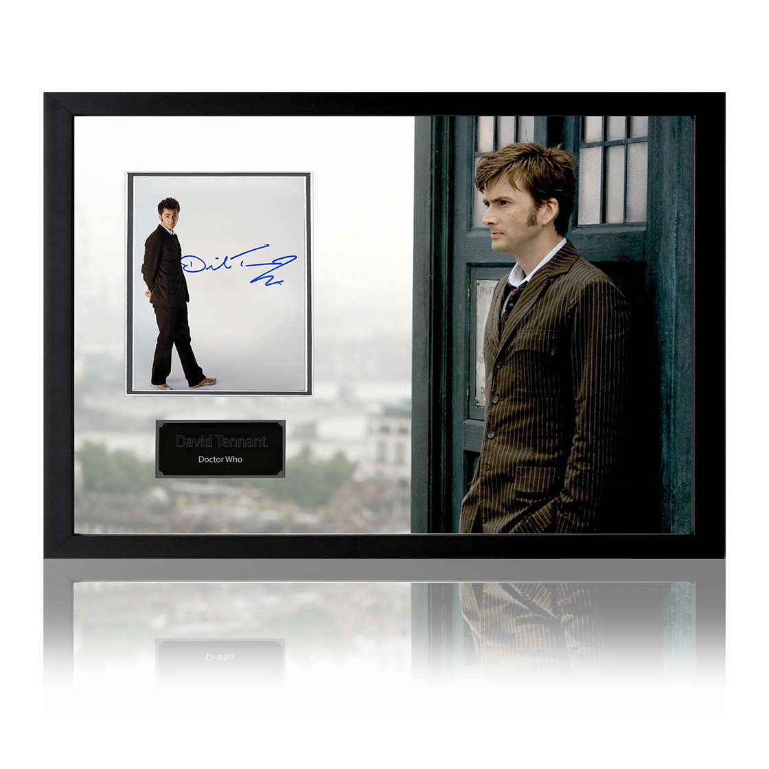 David Tennant Signed Doctor Who Iconic Frame