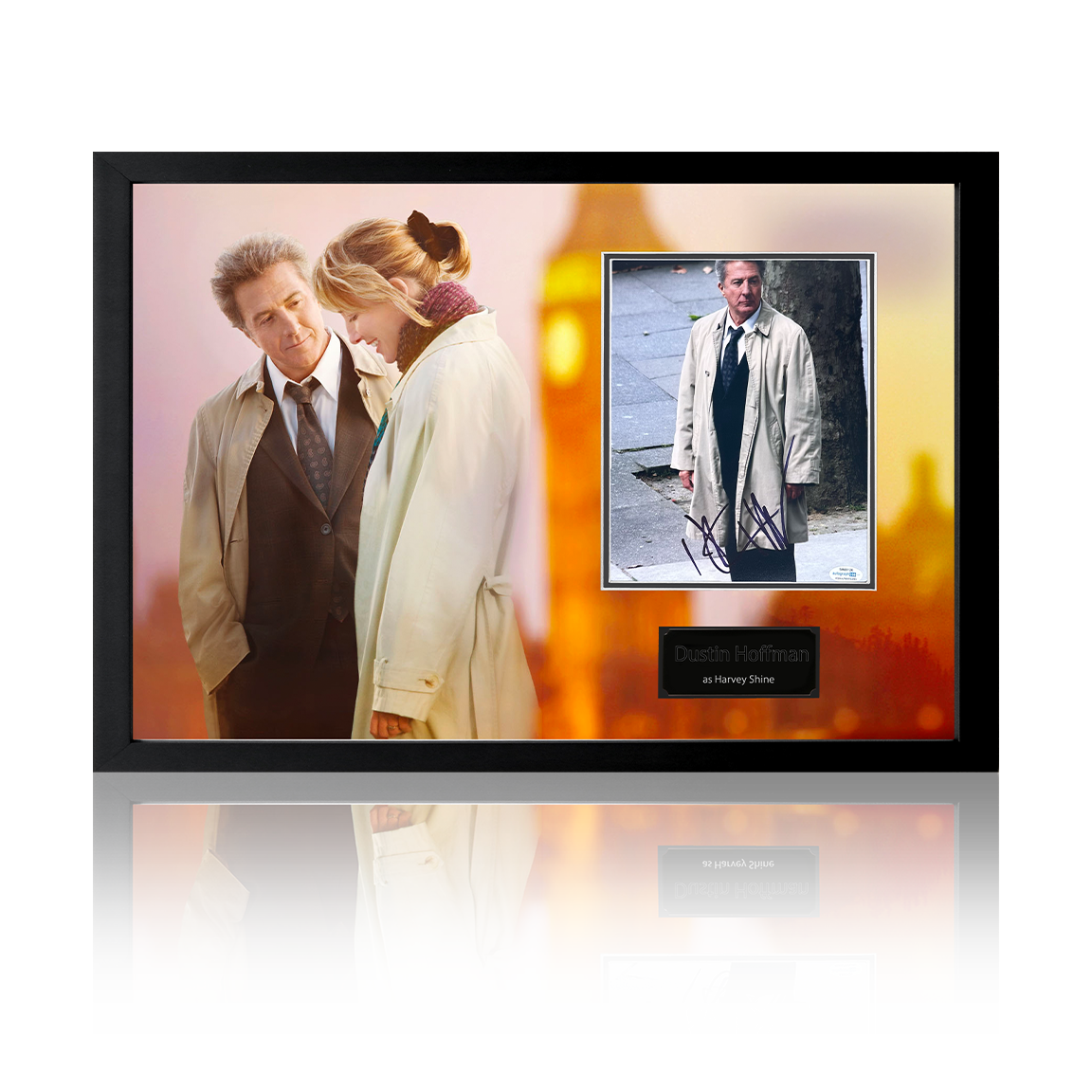 Dustin Hoffman Signed Last Chance Harvey Iconic Frame (ACOA) The Fan