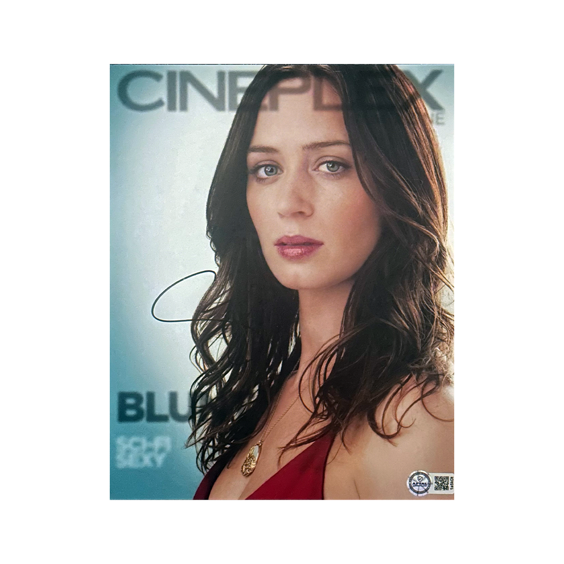 Emily Blunt Signed 10x8 Image (AFTAL Authenticated)