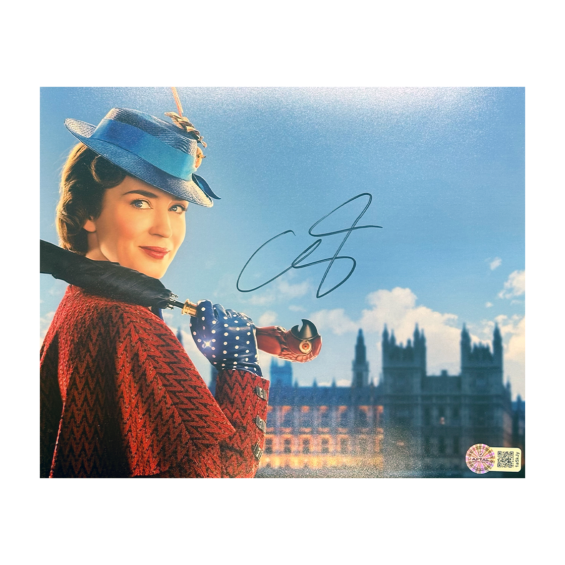 Emily Blunt Signed Mary Poppins Returns 10x8 Image (AFTAL Authenticated)