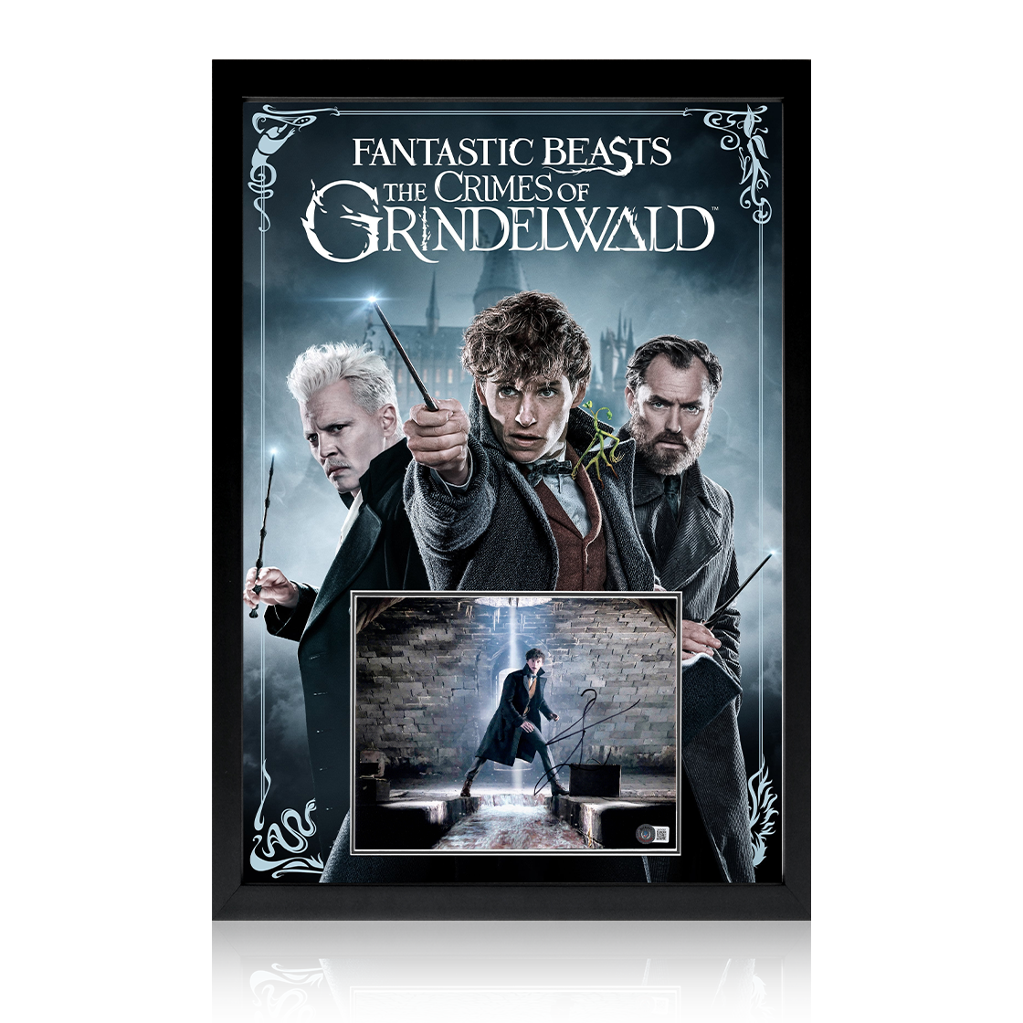 Eddie Redmayne Signed Fantastic Beasts: The Crimes of Grindelwald Image Iconic Frame (Beckett)