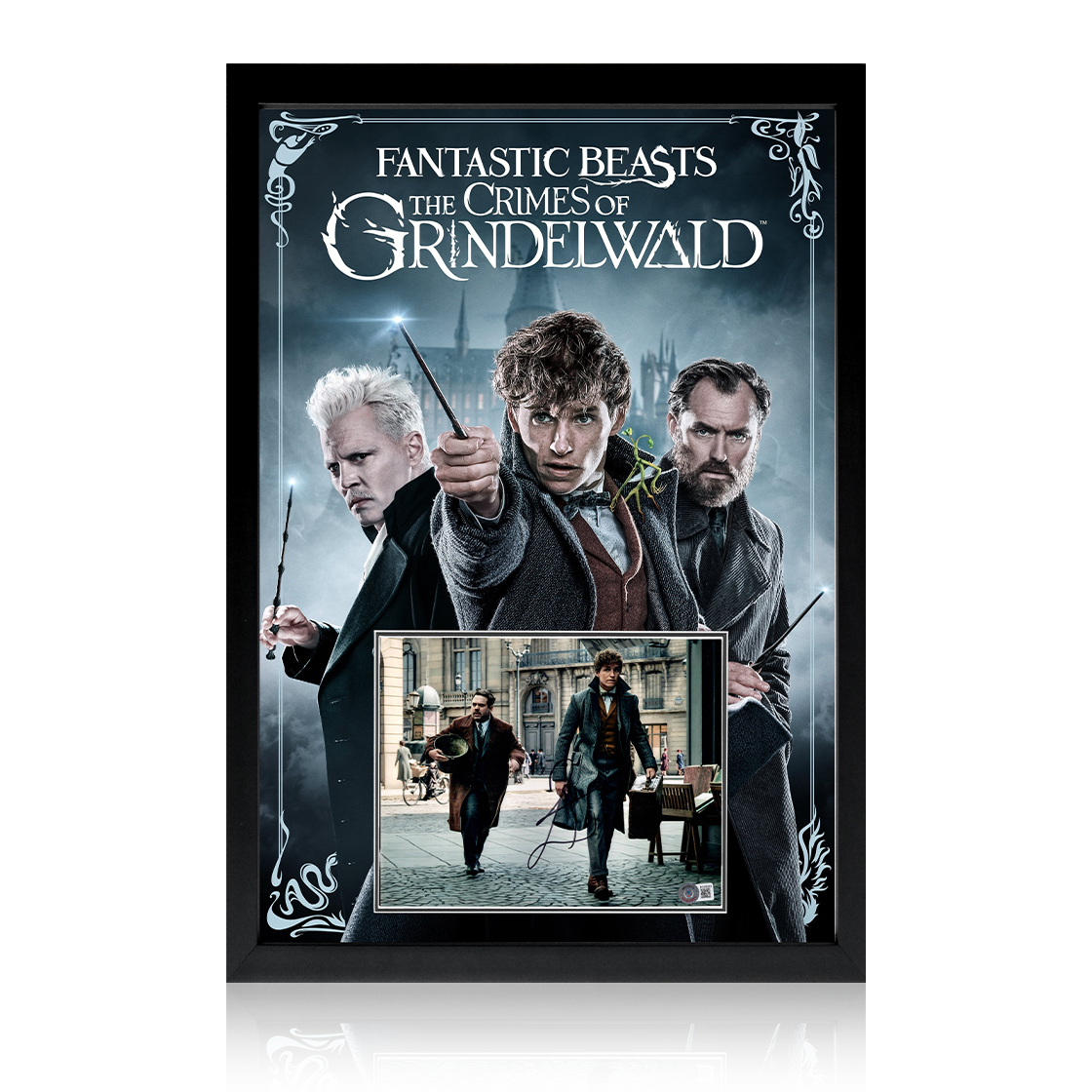 Eddie Redmayne Signed Fantastic Beasts: The Crimes of Grindelwald Image Iconic Frame (Beckett)