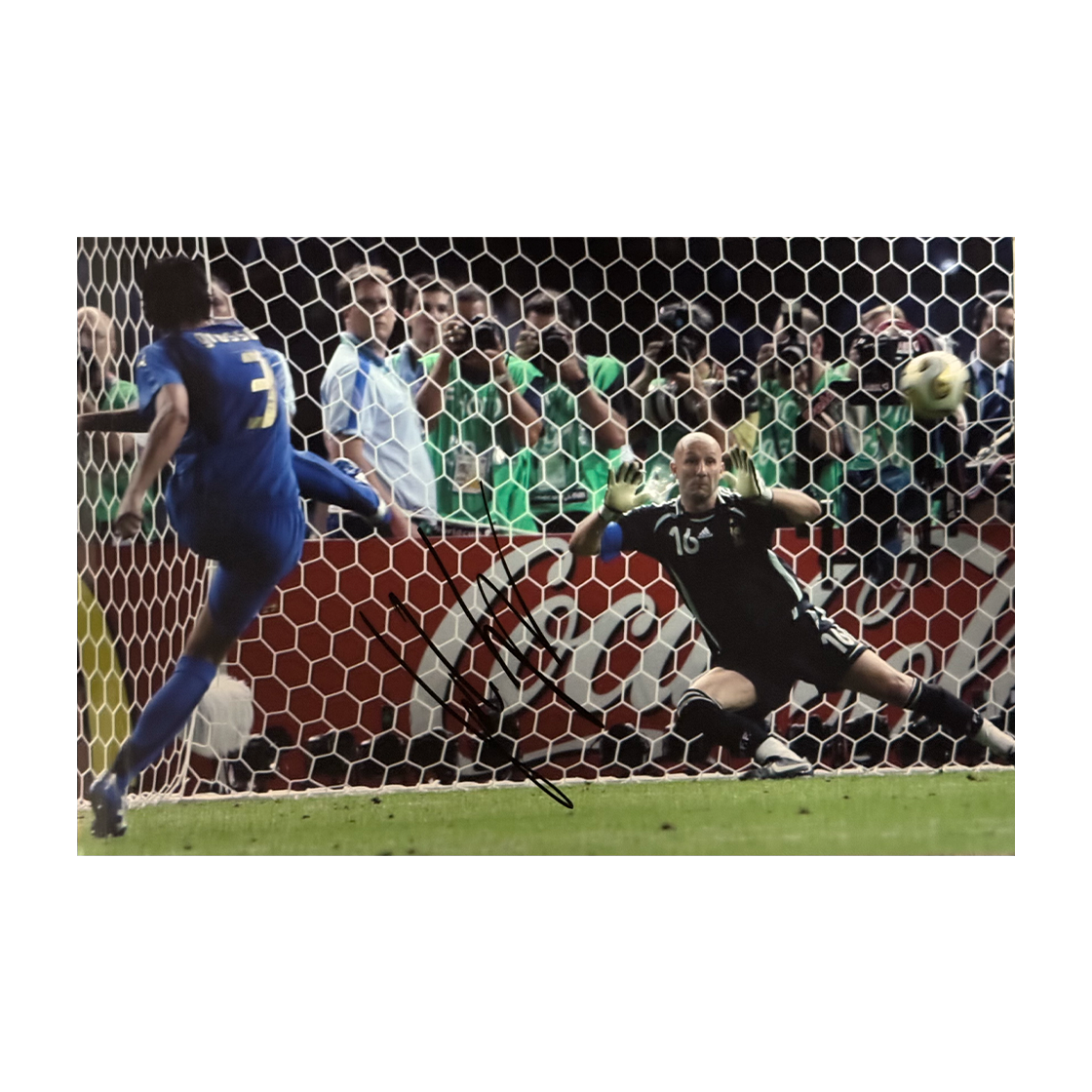 Fabio Grosso Italy 2006 WC Final 12x8 Photo 2