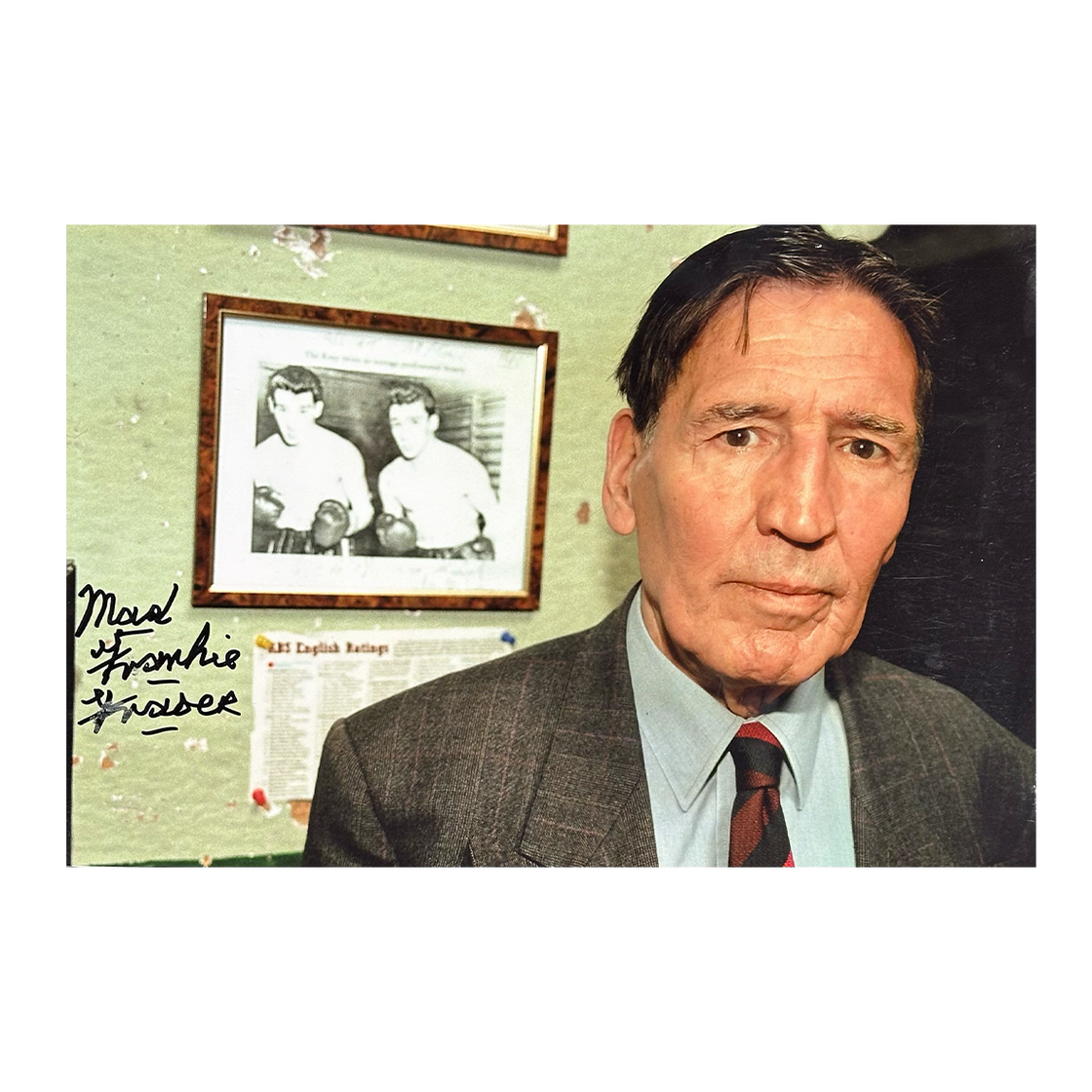 Frankie Fraser Signed 12x8 Image