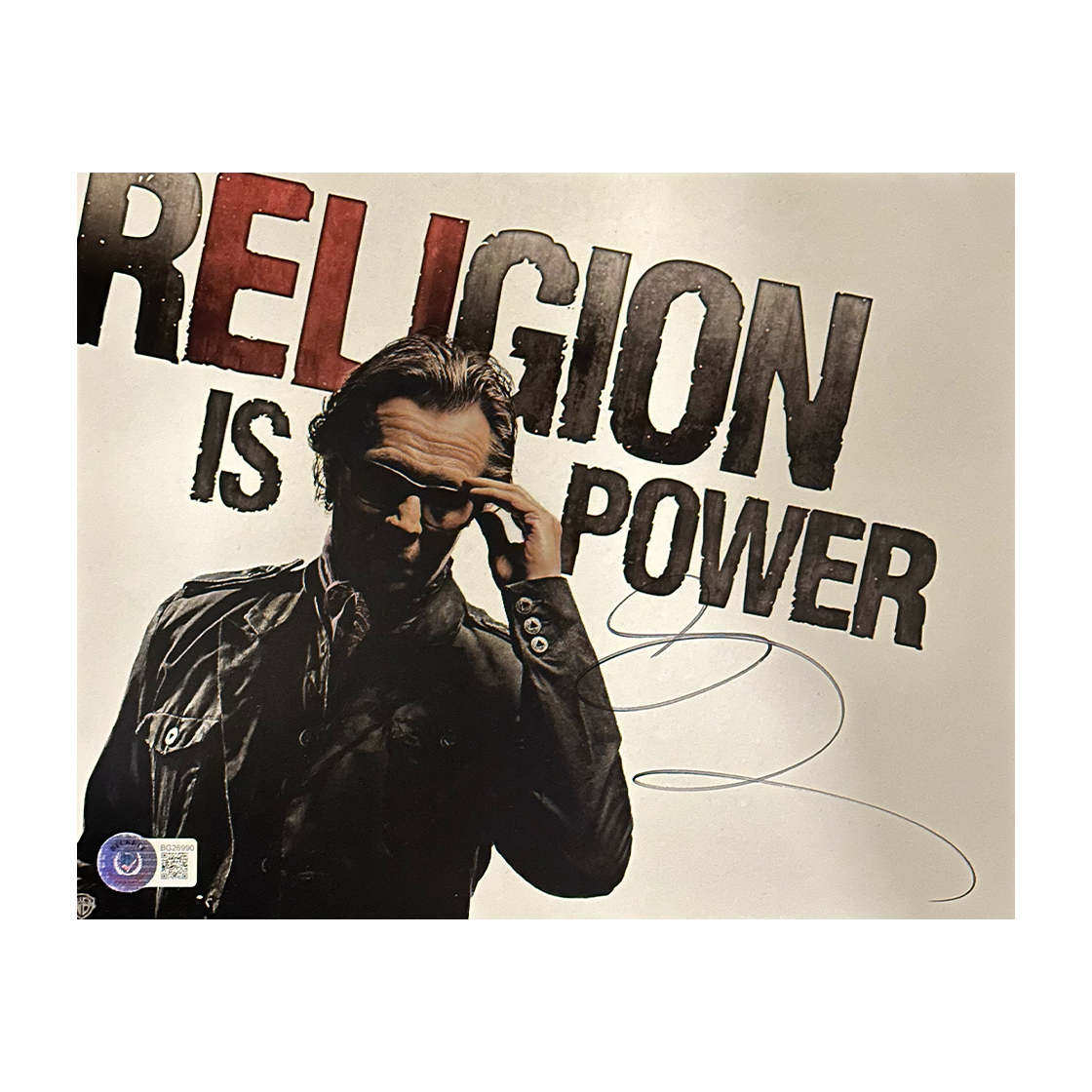 Gary Oldman Signed The Book of Eli 10x8 Image (Beckett)