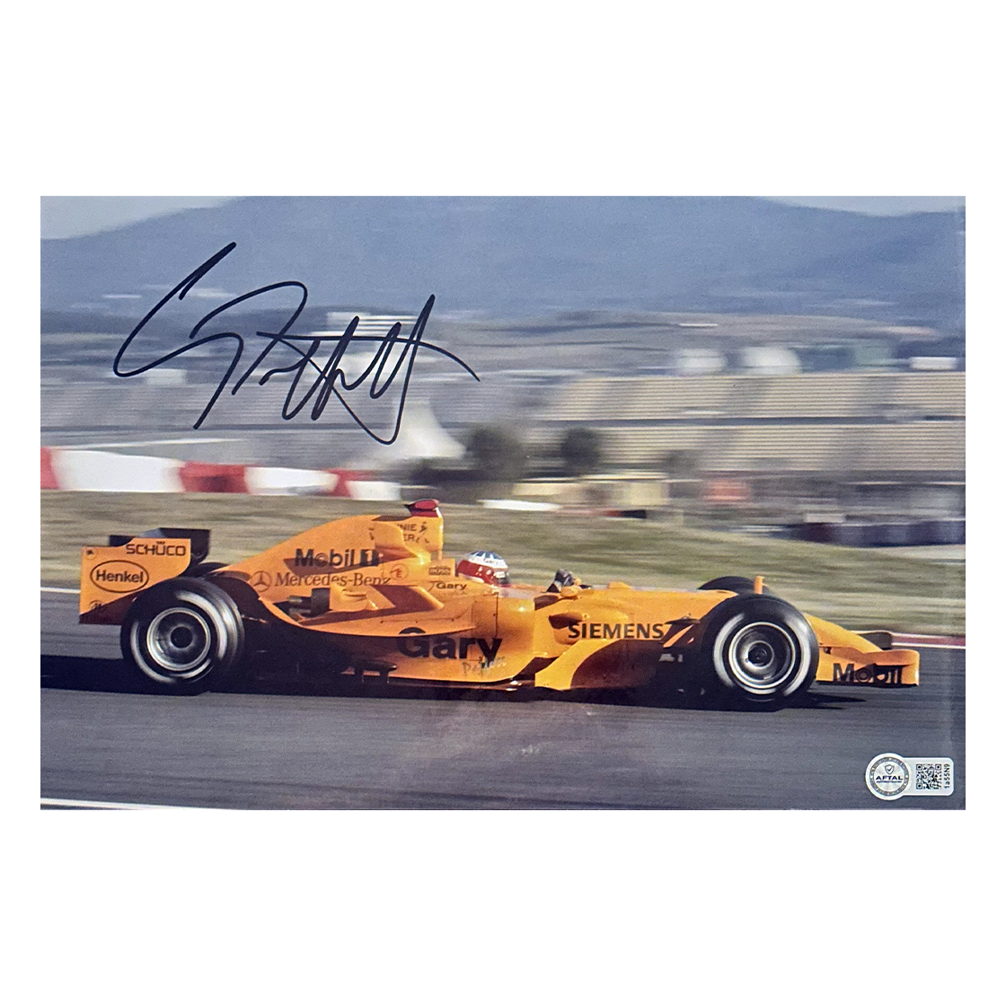 Gary Paffett Signed Formula One 12x8 Image (AFTAL Authenticated)