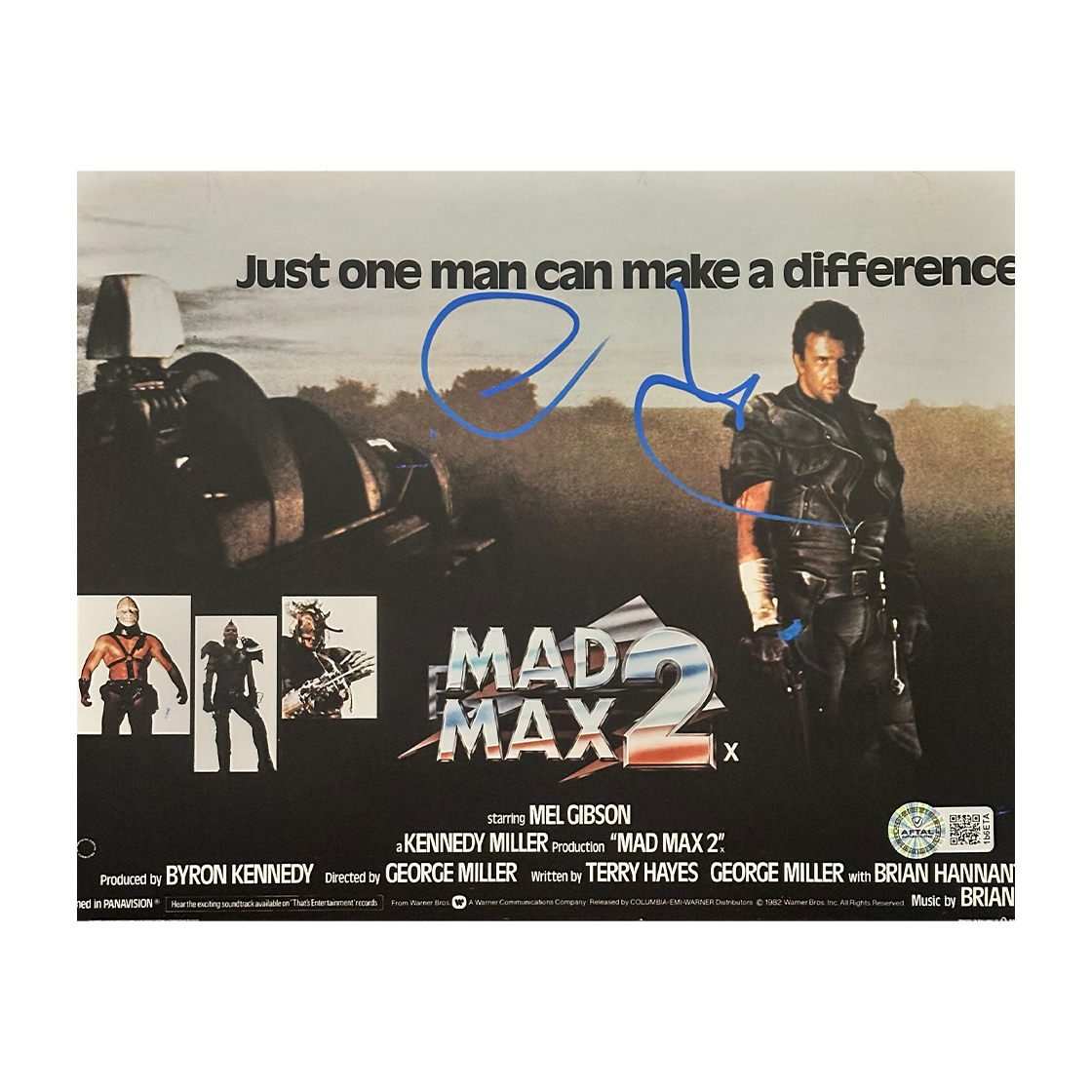 George Miller Signed Mad Max 2 10x8 Image (AFTAL Authenticated)