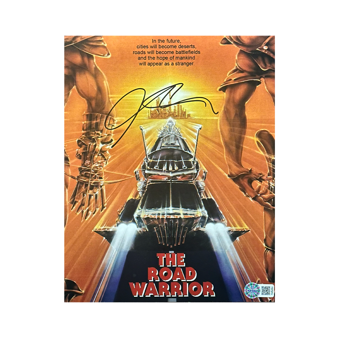 George Miller Signed Mad Max The Road Warrior 10x8 Image (AFTAL Authenticated)