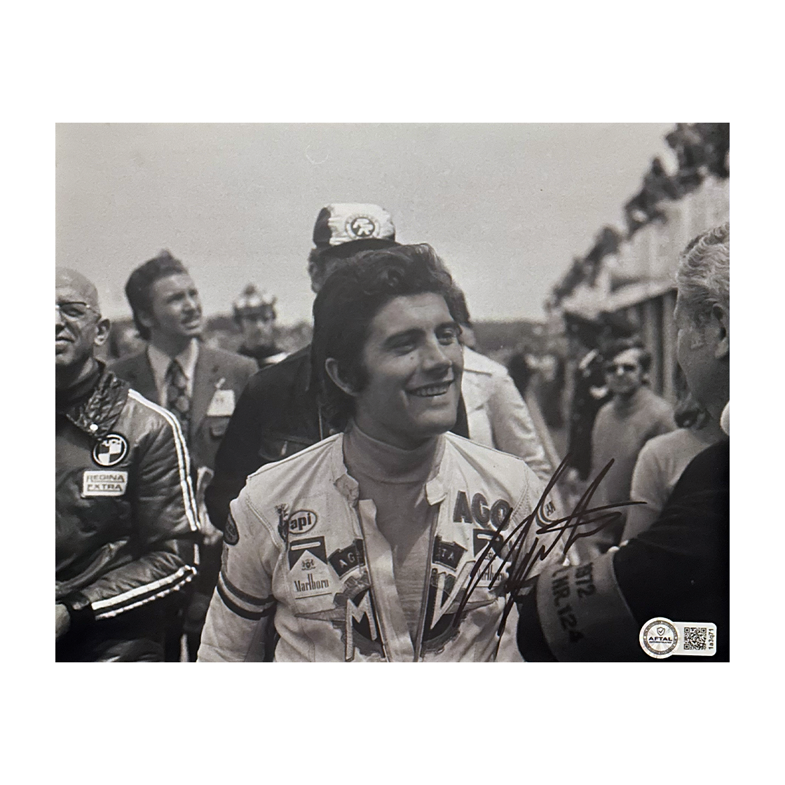 Giacomo Agostini Signed Formula One 10x8 Image 1 (AFTAL Authenticated)