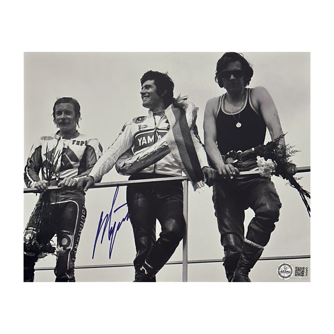 Giacomo Agostini Signed Formula One 10x8 Image 3 (AFTAL Authenticated)