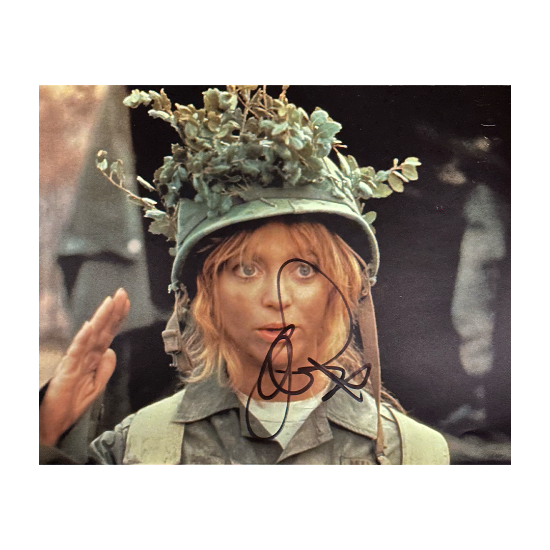 Goldie Hawn Signed Private Benjamin 10x8 Image (ACOA)