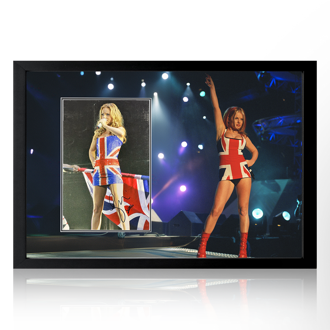 Geri Halliwell Signed Image Iconic Frame #1