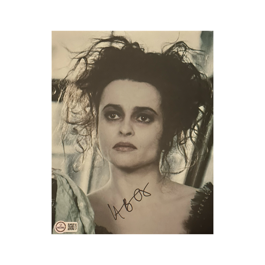 Helena Bonham Carter Signed Sweeney Todd 10x8 Image (AFTAL Authenticated)